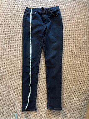 Banana republic high rise skinny dark jean